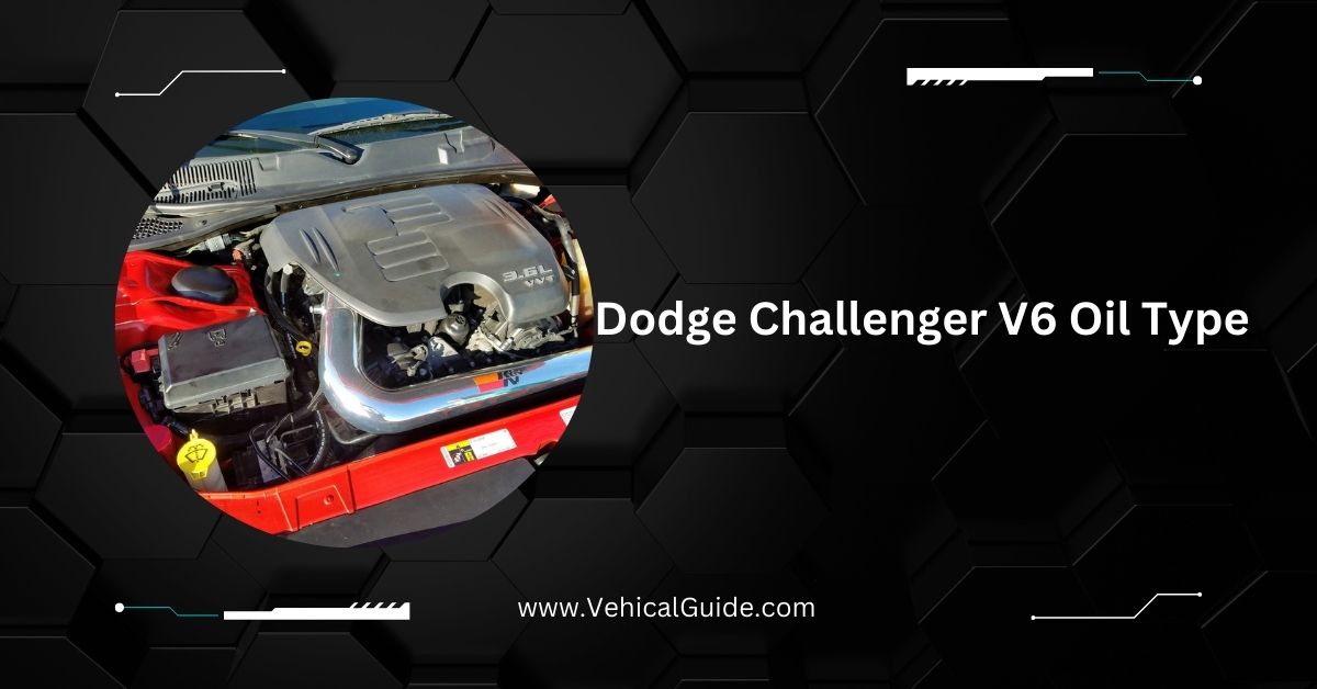 Dodge Challenger V6 Oil Type