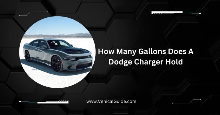 How Many Gallons Does A Dodge Charger Hold