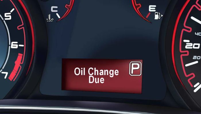 How do I know if my Dodge Ram 1500 is low on oil 