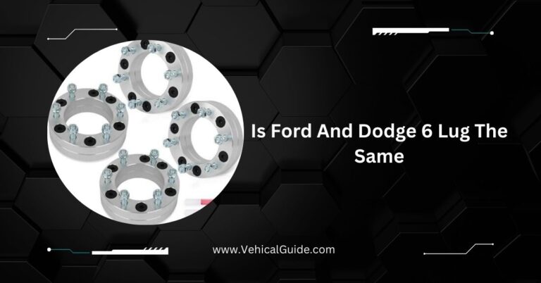 Is Ford And Dodge 6 Lug The Same