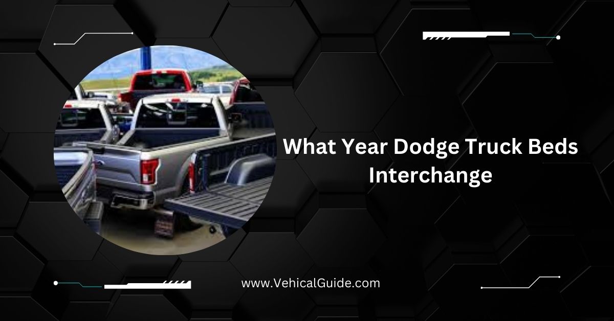 What Year Dodge Truck Beds Interchange