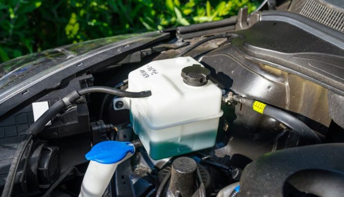 What should I do if my coolant is leaking
