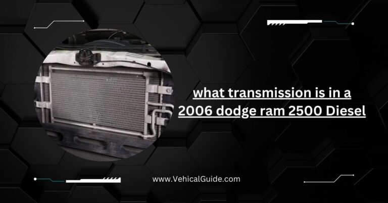 what transmission is in a 2006 dodge ram 2500 Diesel